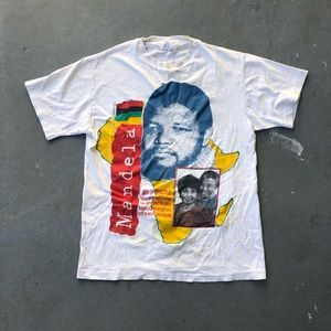 Vintage Nelson Mandela ‘Rap’ Tee